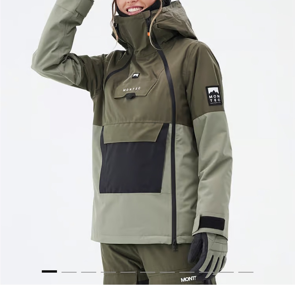 Women’s Green Medium DOPE Snowboarding/ Skiing Jacket